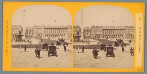 View of the Place de la Concorde in Paris