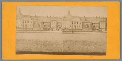 View of a gate of the Hôtel des Invalides in Paris