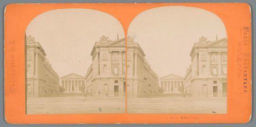 View of La Madeleine in Paris