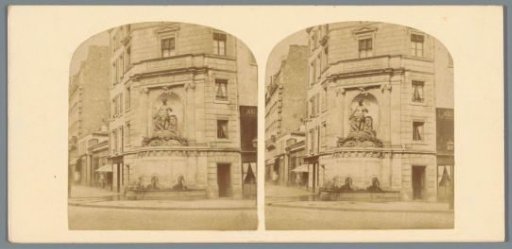 View of the Fontaine Cuvier in Paris