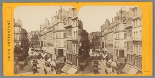View of the Rue Croix-des-Petits-Champs in Paris