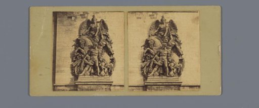 Relief on the Arc de Triomphe in Paris
