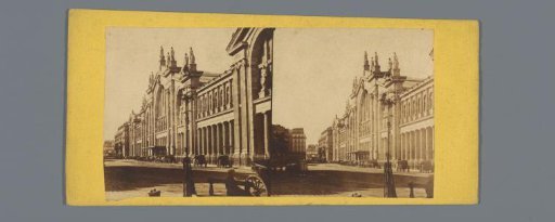 View of the railway station Gare du Nord in Paris