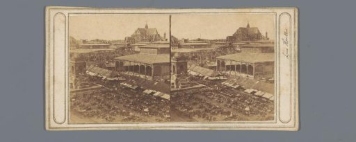View of Les Halles in Paris