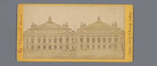 View of the Opéra Garnier in Paris
