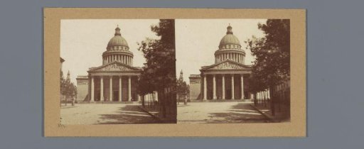 View of the Panthéon in Paris