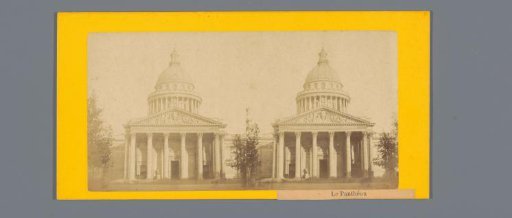 View of the Panthéon in Paris