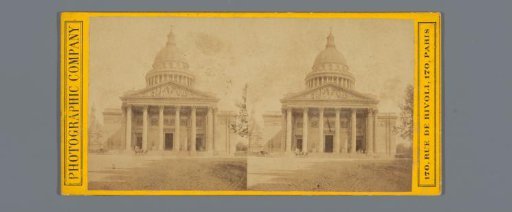 View of the Panthéon in Paris