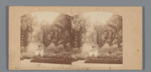 Sculpture of a Centaur in the Garden of the Château de Saint-Cloud