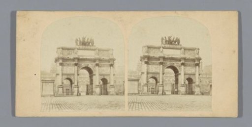Arc de Triomphe du Carrousel in Paris