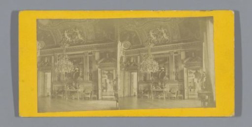 Interior of the Salon de Louis XIV in the Palais des Tuileries, Paris