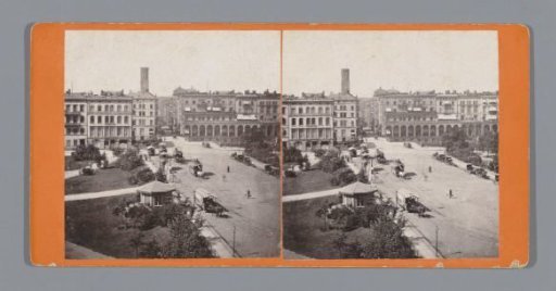 View of the Rathausmarkt, Hamburg