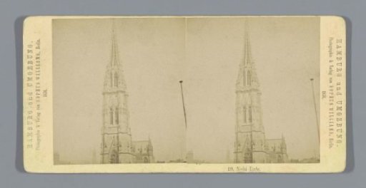 Exterior of the St. Nicholas Church in Hamburg