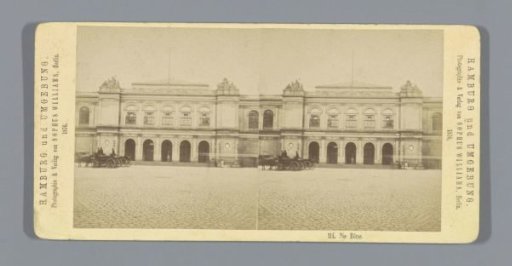 Facade of the Hamburg Stock Exchange