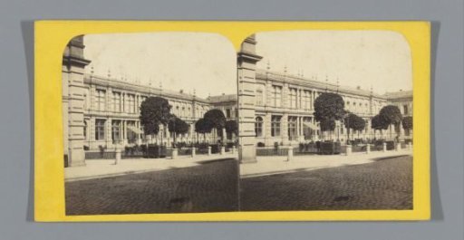 Detail of the façade of the Kurhaus of Bad Homburg vor der Höhe