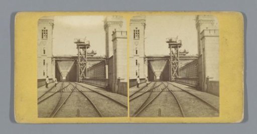 View of the Dombrücke in Cologne