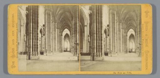 Interior of the Cologne Cathedral