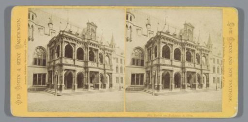 Entrance portal of the City Hall of Cologne