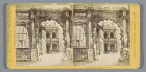 Entrance portal of the City Hall of Cologne