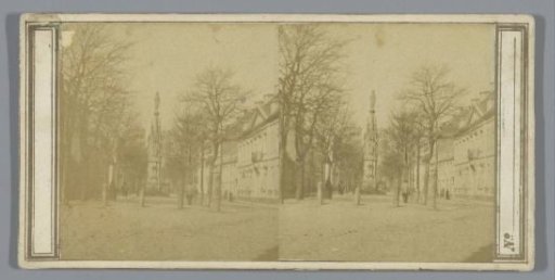 View of the Mariensäule in Cologne