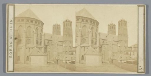 Exterior of St. Gereon's Church in Cologne