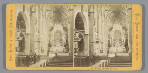 Interior of St. Ursula's Church in Cologne