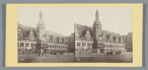 Exterior of the Town Hall of Leipzig