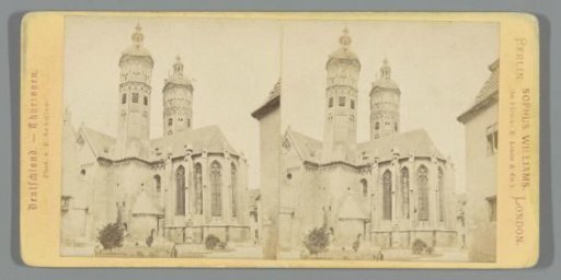 Exterior of the Cathedral of Naumburg