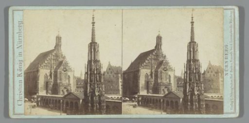 Exterior of the Frauenkirche at Nuremberg