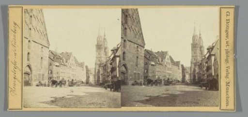 View of the Königstraße at Nuremberg