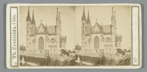 Exterior of the Apollinaris Church at Remagen