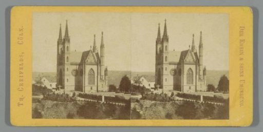 Exterior of the Apollinaris Church at Remagen