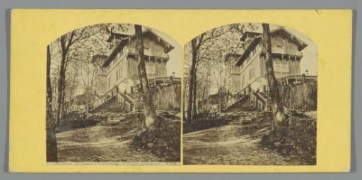 Exterior of an inn on the Großer Winterberg