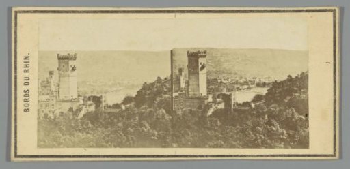 View of Stolzenfels Castle near Koblenz