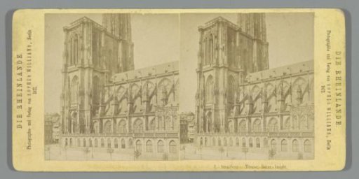 Exterior of the Cathedral of Strasbourg