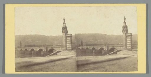 View of the Römerbrücke at Trier
