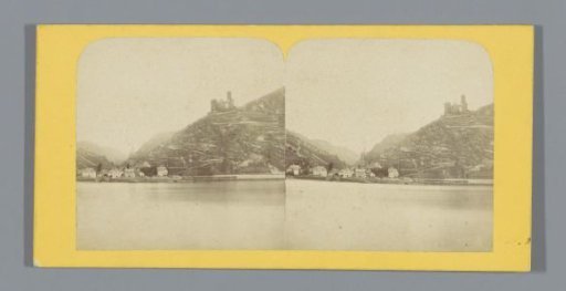 View of Wellmich and the Maus Castle
