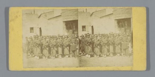 Group portrait of French soldiers