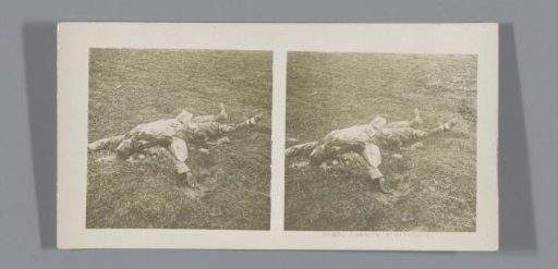 Fallen German soldier