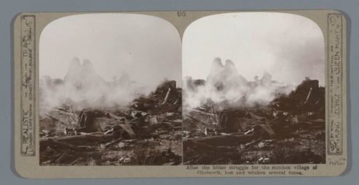 After the bitter struggle for the stricken village of Gheluvelt, lost and retaken several times