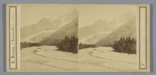 Vallei nabij Chamonix, Frankrijk