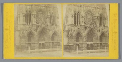 Toegangsportaal van de Kathedraal van Reims