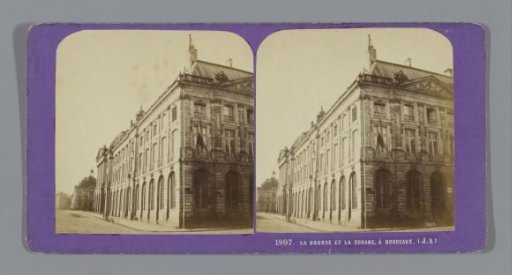 Exterior of the Exchange at Bordeaux