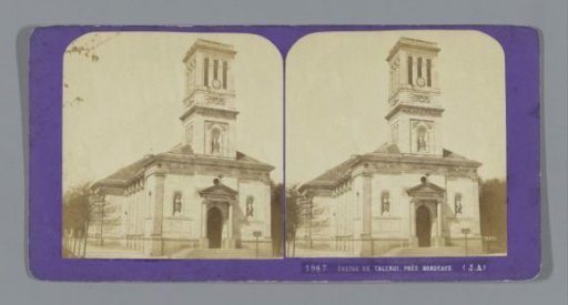Exterior of a church (possibly) in Valence