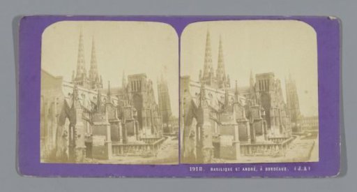 Exterior of the Cathedral of Bordeaux