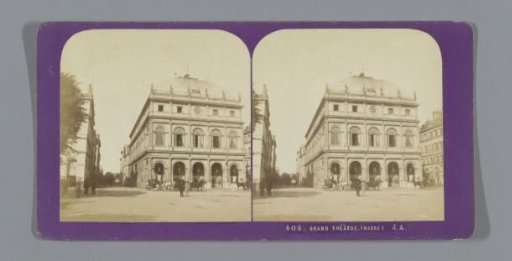 Exterior of the Grand Théâtre in Le Havre