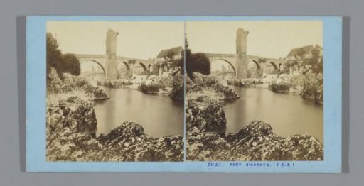 View of the Pont d'Orthez