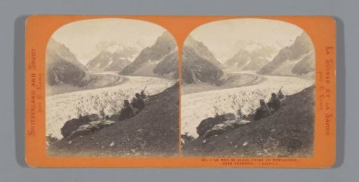 View of the Mer-de-Glace