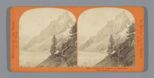 View of the Aiguille des Grands Charmoz