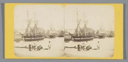 Ships along the quay at Fécamp